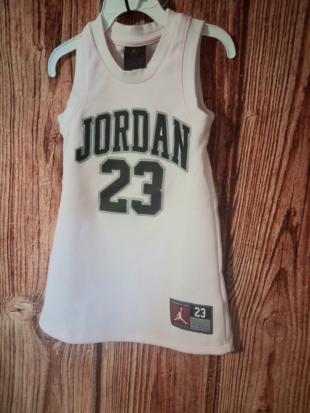 Jordan Jersey Dress with Black 'Jordan 23' Graphics